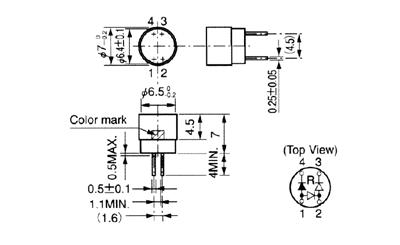 スタンレー (STANLEY) LED面表示 MU09シリーズ 図面