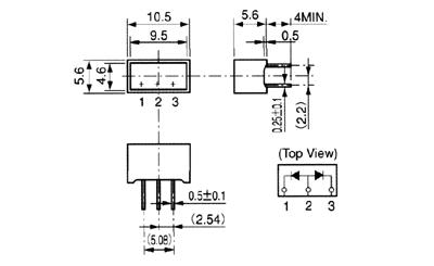 スタンレー (STANLEY) LED面表示 MU11シリーズ 図面